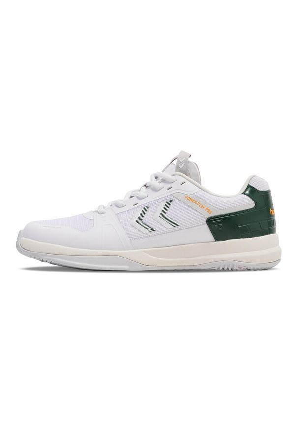 Buty do chodzenia męskie Hummel Power Play Pro. Zapięcie: sznurówki. Kolor: biały, wielokolorowy, zielony. Materiał: materiał, syntetyk. Szerokość cholewki: normalna. Sport: turystyka piesza