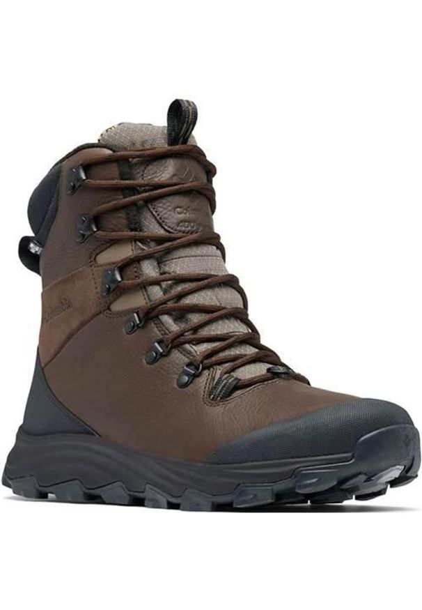 columbia - Buty trekkingowe męskie Columbia Expeditionist Extreme Outdry. Wysokość cholewki: za kostkę. Kolor: wielokolorowy, brązowy. Materiał: skóra, materiał. Szerokość cholewki: normalna. Sport: turystyka piesza
