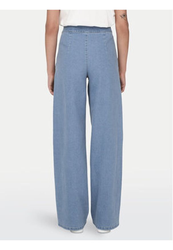 JDY Jeansy Geggo 15320844 Błękitny Wide Leg. Kolor: niebieski