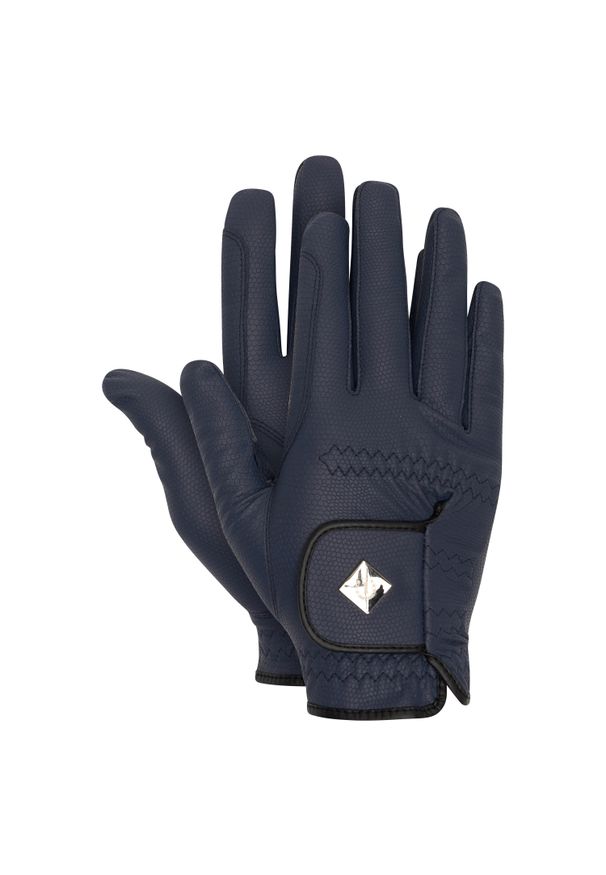 IMPERIAL RIDING - Rękawice jeździeckie damskie Imperial Riding Elegance Essentials. Kolor: niebieski. Sport: jeździectwo