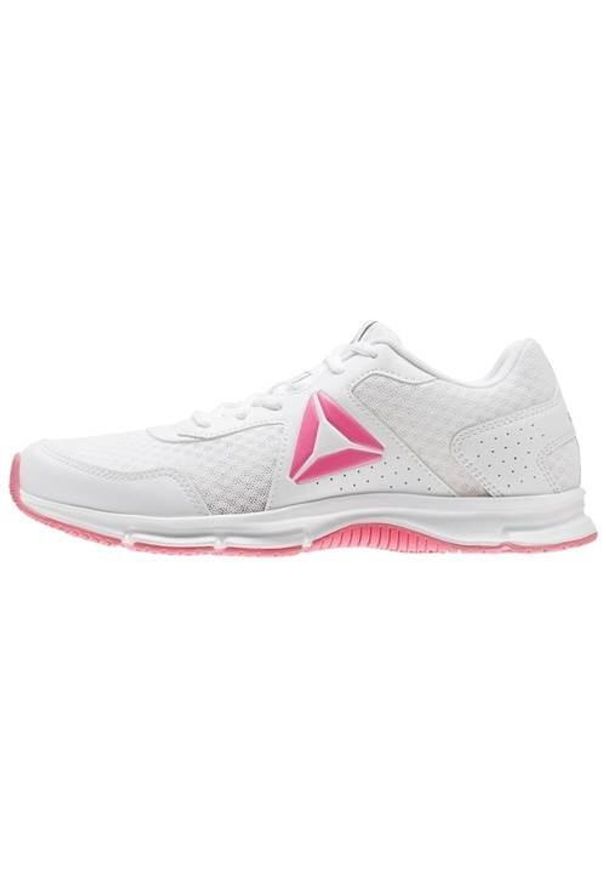 Buty do biegania damskie Reebok Express Runner. Zapięcie: sznurówki. Kolor: biały. Materiał: guma, syntetyk, tkanina, materiał. Szerokość cholewki: normalna. Sport: bieganie