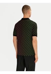 Karl Lagerfeld - KARL LAGERFELD Polo 745401 552235 Czarny Slim Fit. Typ kołnierza: polo. Kolor: czarny. Materiał: bawełna #3