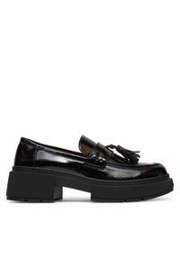 Loafersy DeeZee. Kolor: czarny