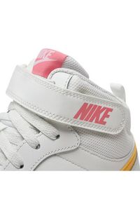 Nike Buty Court Borough Mid 2 (GS) CD7782 112 Biały. Kolor: biały. Materiał: skóra. Model: Nike Court