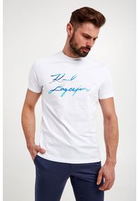Karl Lagerfeld - T-shirt KARL LAGERFELD. Wzór: nadruk