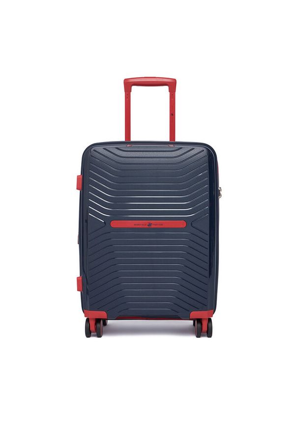 Walizka kabinowa Beverly Hills Polo Club. Kolor: niebieski