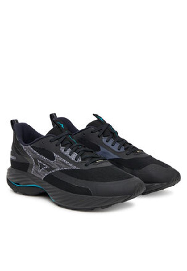 Mizuno Buty do biegania Wave Rider Gtx 3 J1GC2579 Czarny. Kolor: czarny. Materiał: skóra. Model: Mizuno Wave