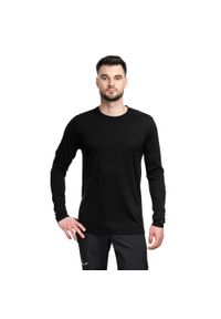 Koszulka męska Smartwool Classic All-Season Merino Base Layer Long Sleeve. Kolor: czarny. Materiał: wełna. Długość rękawa: długi rękaw. Sport: turystyka piesza