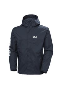 Kurtka uniwersalna męska Helly Hansen Ervik Jacket. Typ kołnierza: kaptur. Kolor: niebieski. Materiał: syntetyk. Styl: klasyczny