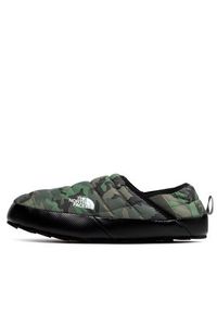 The North Face Kapcie Thermoball Traction Mule V NF0A3UZN33U Zielony. Kolor: zielony. Materiał: materiał #3