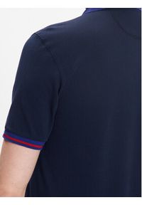 La Martina Polo VMP005 PK001 Granatowy Slim Fit. Typ kołnierza: polo. Kolor: niebieski. Materiał: bawełna #4