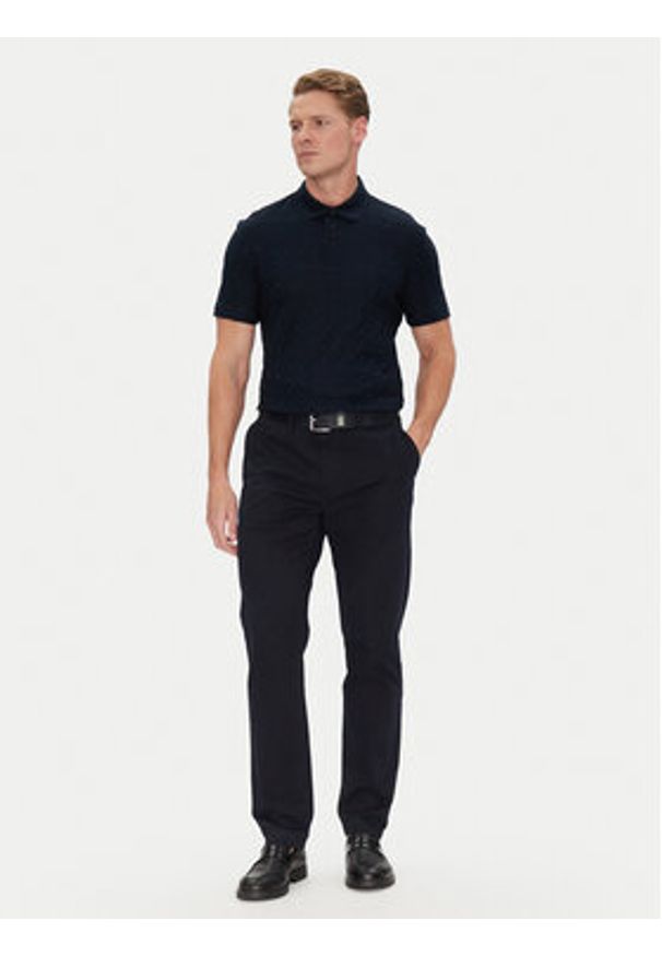 BOSS Polo H-Pack 80 50537132 Granatowy Regular Fit. Typ kołnierza: polo. Kolor: niebieski. Materiał: bawełna