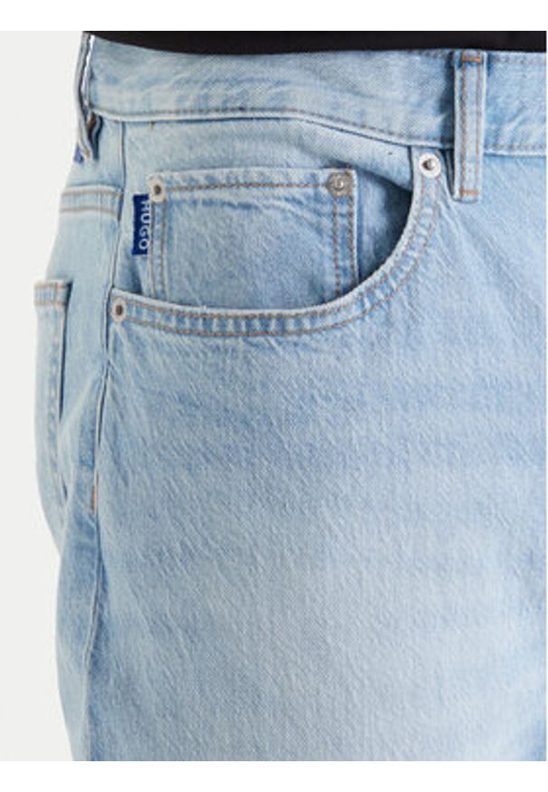 Hugo - HUGO Jeansy Ash 50555954 Niebieski Slim Fit. Kolor: niebieski