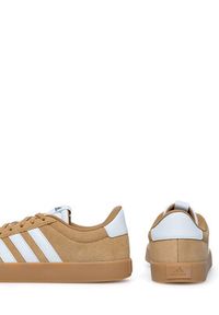 Adidas - adidas Sneakersy VL COURT 3.0 ID9183 Brązowy. Kolor: brązowy. Materiał: zamsz, skóra #5