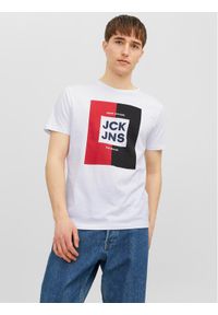 Jack & Jones - Jack&Jones T-Shirt 12235179 Biały Regular Fit. Kolor: biały. Materiał: bawełna