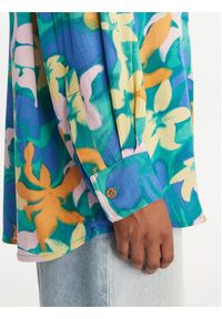 Billabong Koszula Summer Love EBJX603004 Niebieski Oversize. Kolor: niebieski. Materiał: wiskoza #6