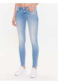 Salsa Jeansy 123178 Niebieski Skinny Fit. Kolor: niebieski