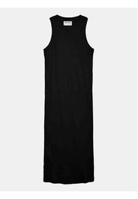 Vero Moda Sukienka letnia Lavender 10230437 Czarny Slim Fit. Kolor: czarny. Materiał: bawełna. Sezon: lato #5