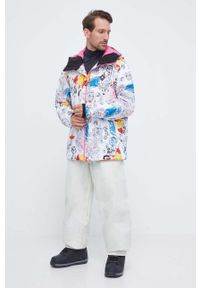 DC spodnie Primo kolor beżowy. Kolor: beżowy. Materiał: tkanina, włókno, materiał. Wzór: ze splotem. Sezon: zima #3