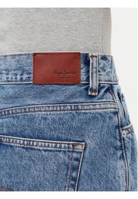 Pepe Jeans Spódnica jeansowa PL901124 Niebieski Regular Fit. Kolor: niebieski. Materiał: bawełna #2