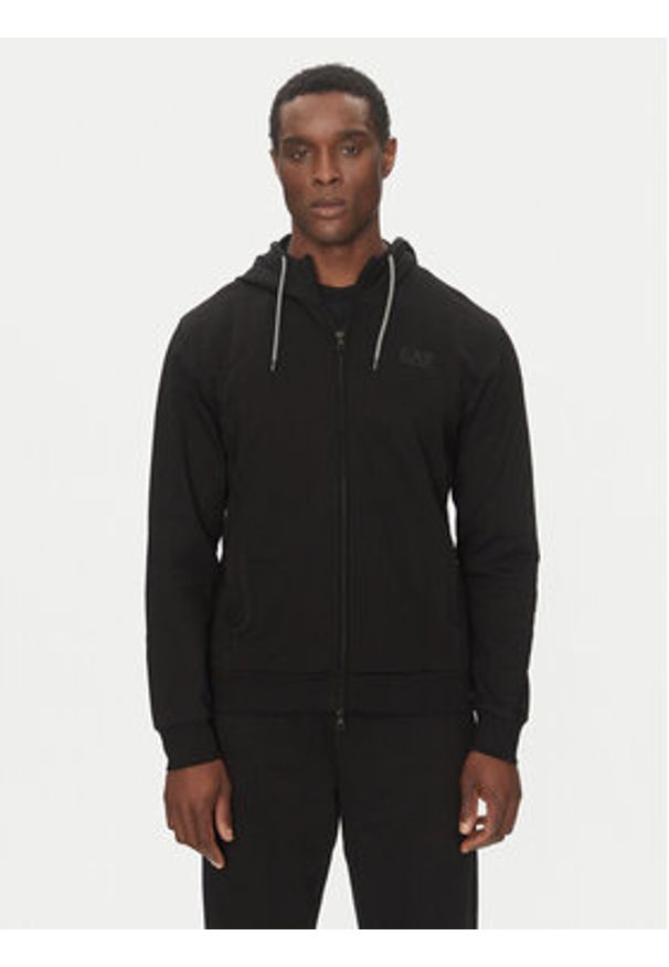 EA7 Emporio Armani Dres 7M000236 AF13512 UC001 Czarny Regular Fit. Kolor: czarny. Materiał: bawełna