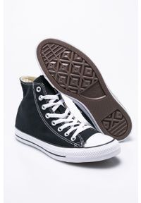 Converse - Trampki. Nosek buta: okrągły. Kolor: czarny. Materiał: syntetyk, materiał. Szerokość cholewki: normalna #3