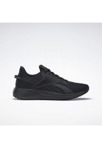 Buty treningowe męskie Reebok Lite Plus 3. Zapięcie: sznurówki. Kolor: czarny, szary, wielokolorowy, żółty. Materiał: guma, syntetyk, tkanina, materiał. Szerokość cholewki: normalna. Sport: fitness