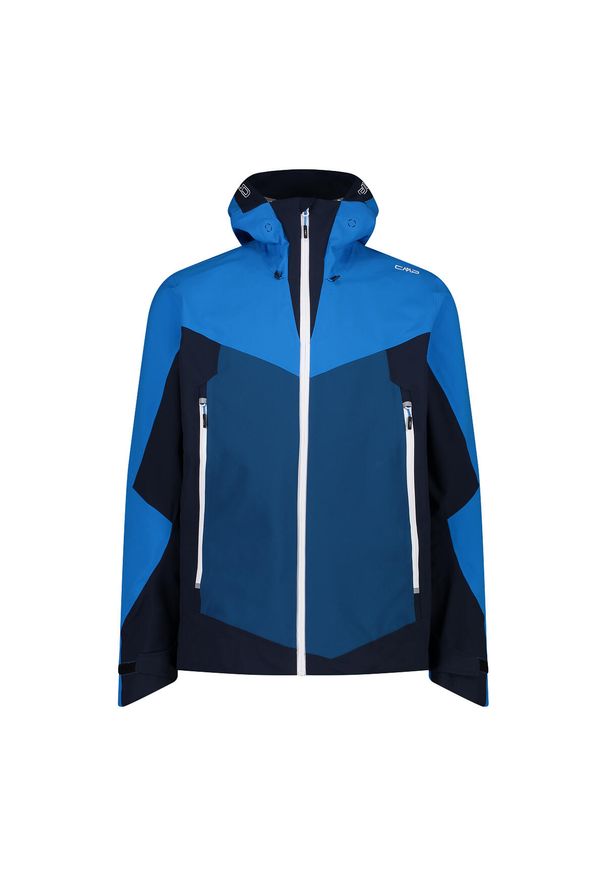 Kurtka narciarska CMP Fix. Kolor: szary, niebieski, wielokolorowy. Sezon: zima. Styl: wakacyjny