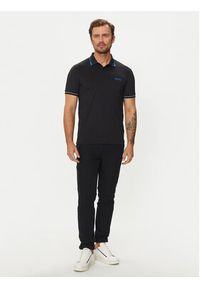 BOSS - Boss Polo Paul Pro 50506203 Czarny Slim Fit. Typ kołnierza: polo. Kolor: czarny. Materiał: syntetyk #5