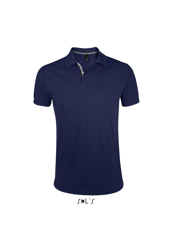 SOL'S - Polo Sol's Portland. Typ kołnierza: polo. Kolor: niebieski. Styl: młodzieżowy