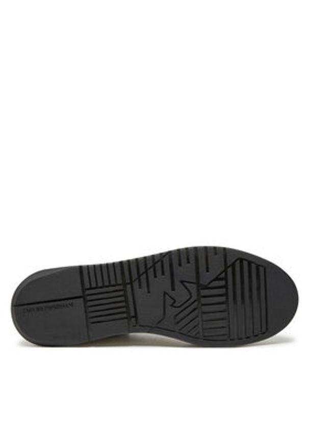 Emporio Armani Sneakersy X3X024 XR222 C679 Biały. Kolor: biały. Materiał: skóra
