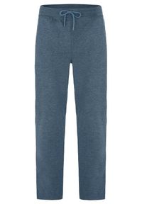 GLENMUIR - Męskie Spodnie do Joggingu Ecylllo - Komfort i Trwałość. Kolor: fioletowy. Materiał: dresówka. Styl: sportowy