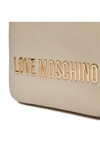 Love Moschino - LOVE MOSCHINO Plecak JC4193PP1LKD0110 Écru. Materiał: skóra #5