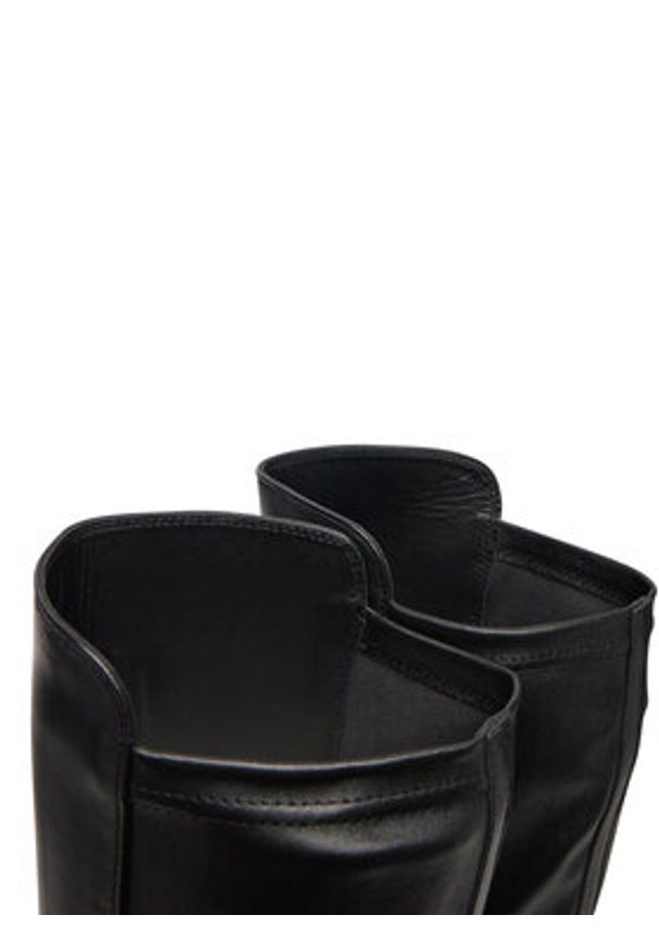 AGL Kozaki Gloria D751567PGK06891013 Czarny. Kolor: czarny. Materiał: skóra