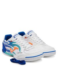 Joma Buty do piłki nożnej Top Flex 2576 TOPS2576IN Biały. Kolor: biały. Materiał: skóra