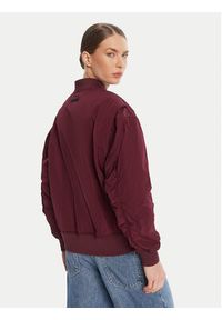 Patrizia Pepe Kurtka bomber 8O0185 A619 Bordowy Regular Fit. Kolor: czerwony. Materiał: syntetyk #3