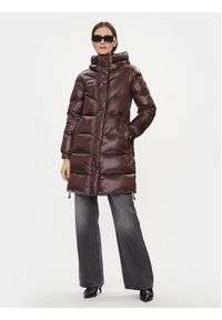 Woolrich Płaszcz zimowy Aliquippa CFWWOU0926FRUT3085 Brązowy Regular Fit. Kolor: brązowy. Materiał: syntetyk. Sezon: zima #9