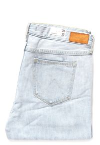 Wrangler - WRANGLER BOYFRIEND BLEACHED RIPPED W27MLK12C