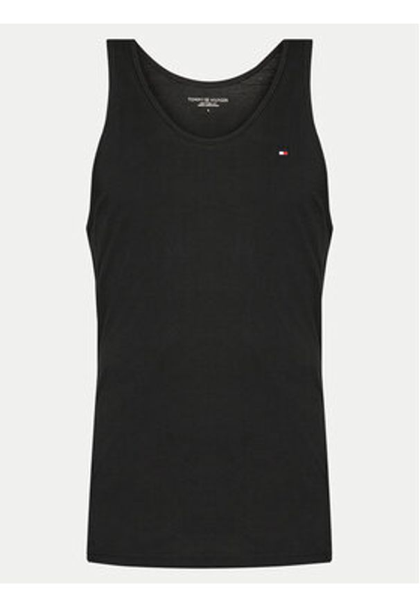 TOMMY HILFIGER - Tommy Hilfiger Komplet tank topów UM0UM03387 Czarny Regular Fit. Kolor: czarny. Materiał: bawełna