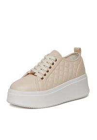DeeZee Sneakersy AM25237 Beżowy. Kolor: beżowy. Materiał: skóra #7