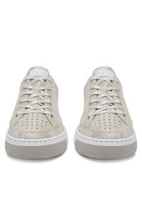 Rieker Sneakersy CEO-L8849-60 Złoty. Kolor: złoty. Materiał: materiał #3