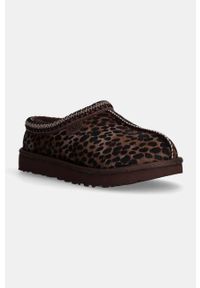 Ugg - Kapcie damskie UGG W TASMAN. Kolor: brązowy