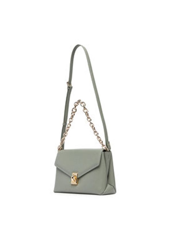 Furla Torebka Meridiana WB01448 BX3227 AG700 Zielony. Kolor: zielony. Materiał: skórzane