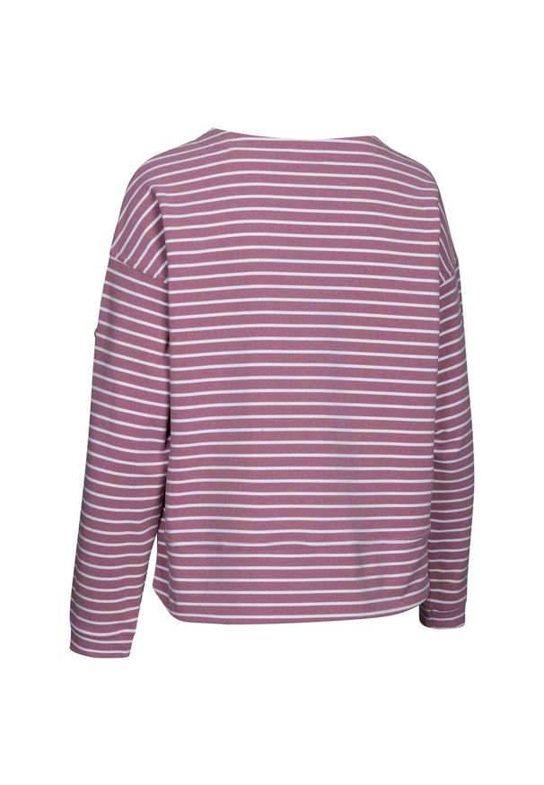 TRESPASS - Koszulka/Bluza Damska Soothing Striped Marl Top. Kolor: fioletowy