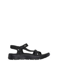 skechers - Sandały damskie SKECHERS Go Walk Flex Sandal Sublime. Kolor: czarny