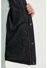 Abercrombie & Fitch kurtka męska kolor czarny przejściowa oversize. Kolor: czarny. Materiał: poliester #5