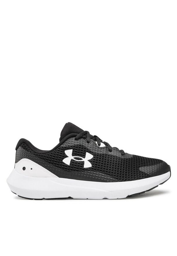 Under Armour Buty do biegania Ua Surge 3 3024883-001 Czarny. Kolor: czarny. Materiał: materiał