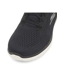 skechers - Skechers Sneakersy 124512BKW Czarny. Kolor: czarny. Materiał: materiał, mesh #8