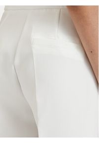 Maryley Spodnie materiałowe 26EB598/43VA Biały Regular Fit. Kolor: biały. Materiał: syntetyk #3