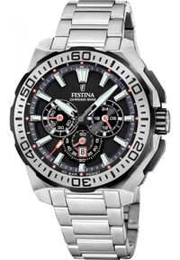 Zegarek męski Festina F20724-7 srebrny. Kolor: srebrny #1